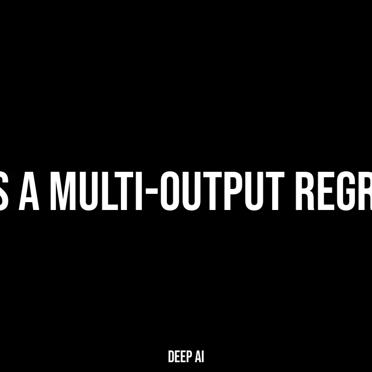 What Is Multi-Output Regression and How Does It Work? - Deep AI ...